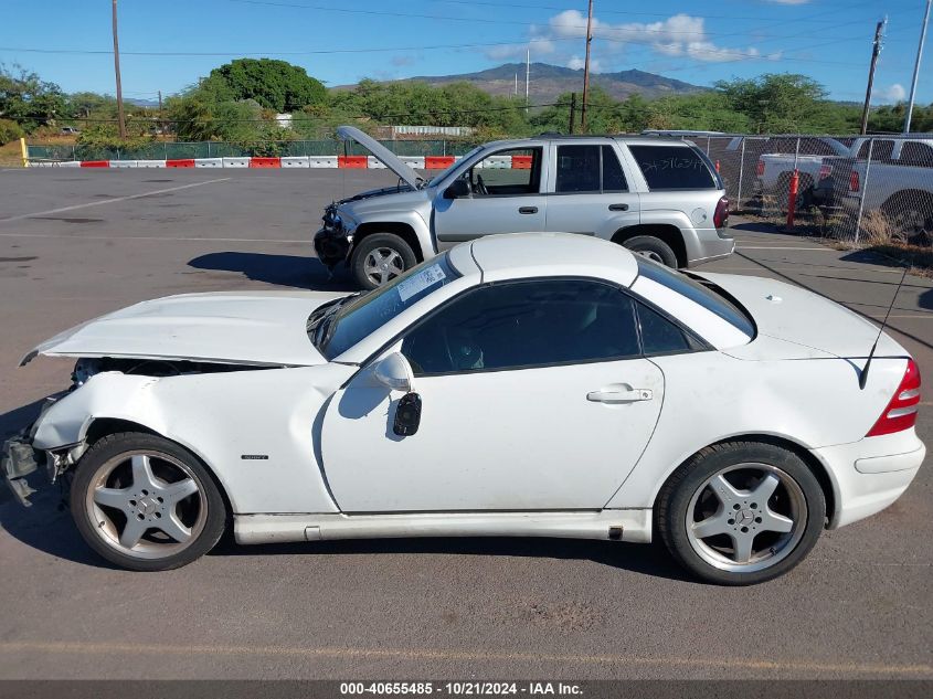 2002 Mercedes-Benz Slk 230 Kompressor VIN: WDBKK49F92F268061 Lot: 40655485