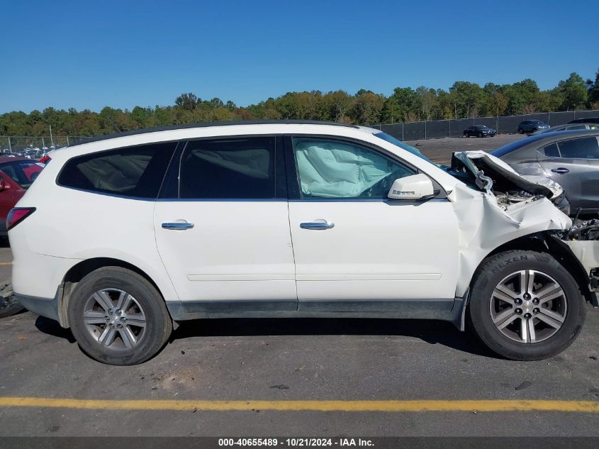 2015 Chevrolet Traverse 2Lt VIN: 1GNKRHKD6FJ330510 Lot: 40655489