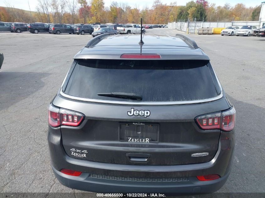 2018 Jeep Compass Latitude 4X4 VIN: 3C4NJDBB4JT261600 Lot: 40655500