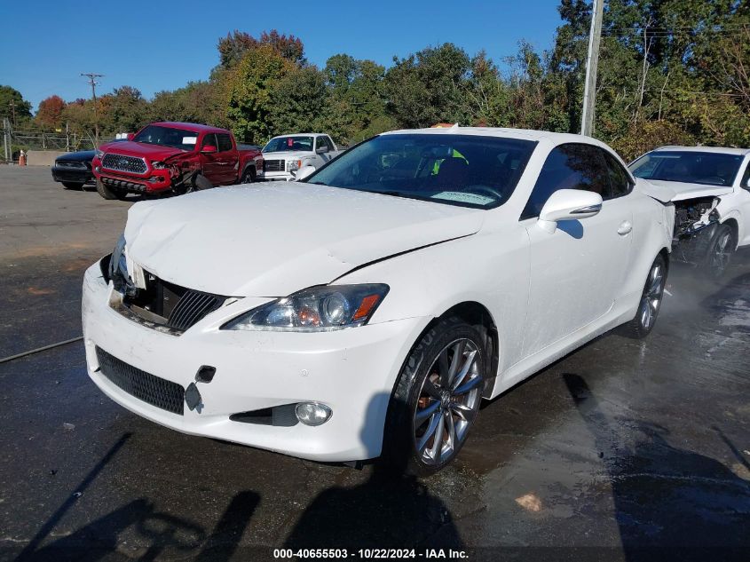 VIN JTHFE2C20F2511093 2015 Lexus IS, 350C no.2