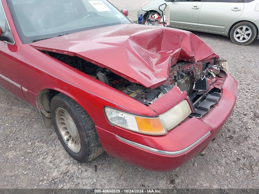 2000 Mercury Grand Marquis Ls VIN: 2MEFM75W0YX626275 Lot: 40655529