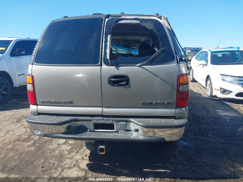 2001 Chevrolet Suburban 1500 Ls VIN: 1GNEC16T71J239522 Lot: 40655592