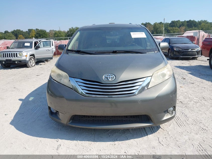 2012 Toyota Sienna Xle/Limited VIN: 5TDYK3DCXCS247806 Lot: 40655598