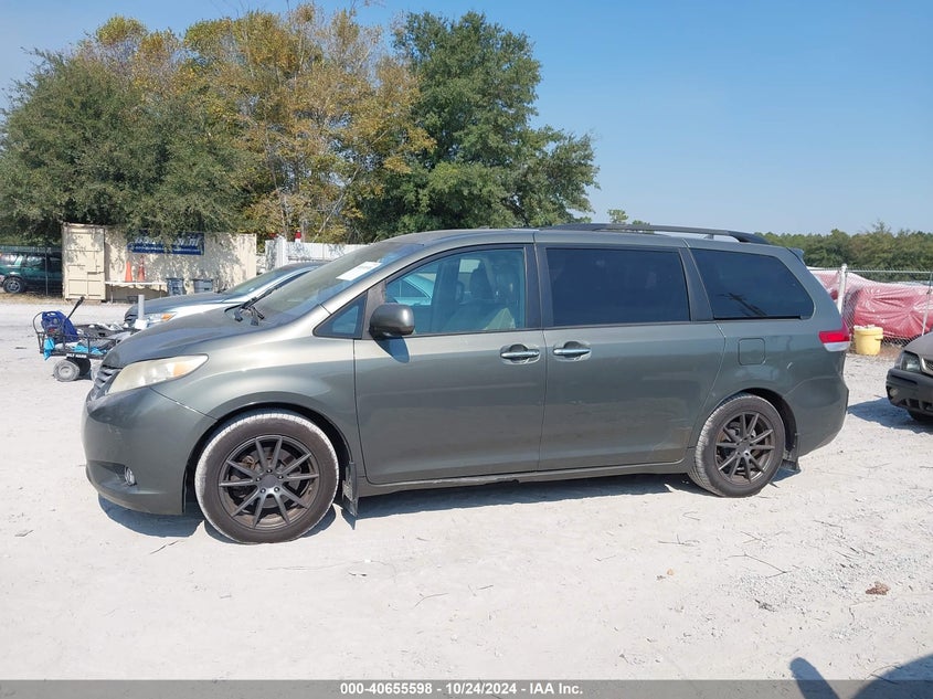 2012 Toyota Sienna Xle/Limited VIN: 5TDYK3DCXCS247806 Lot: 40655598