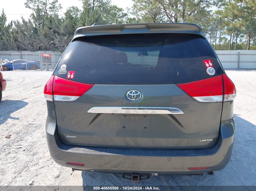 2012 Toyota Sienna Xle/Limited VIN: 5TDYK3DCXCS247806 Lot: 40655598