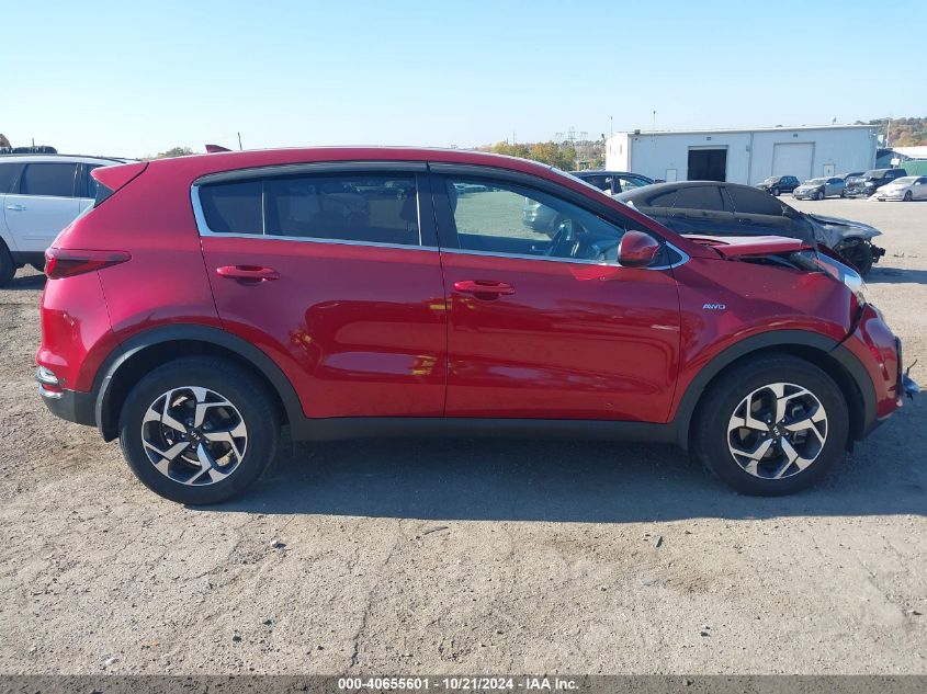 2021 Kia Sportage Lx VIN: KNDPMCAC2M7921324 Lot: 40655601