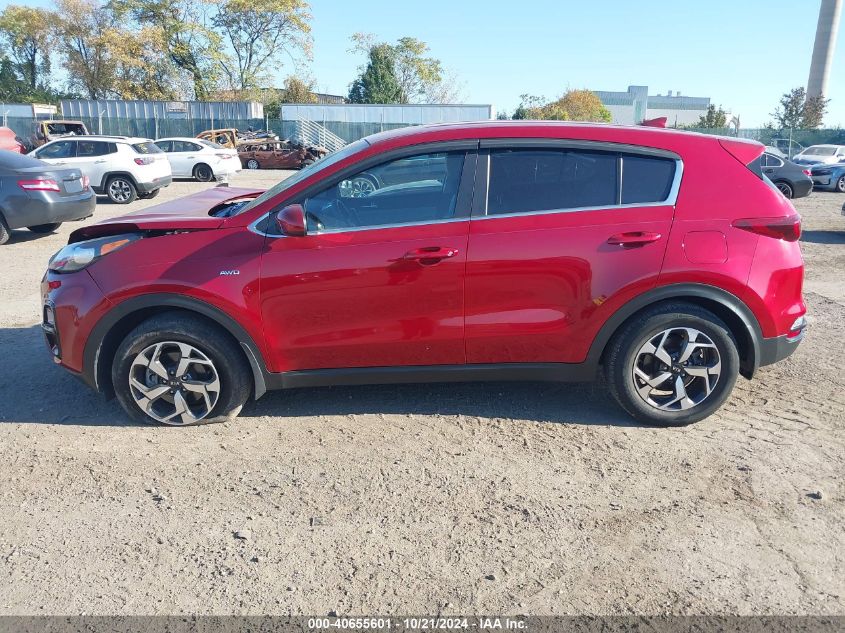 2021 Kia Sportage Lx VIN: KNDPMCAC2M7921324 Lot: 40655601