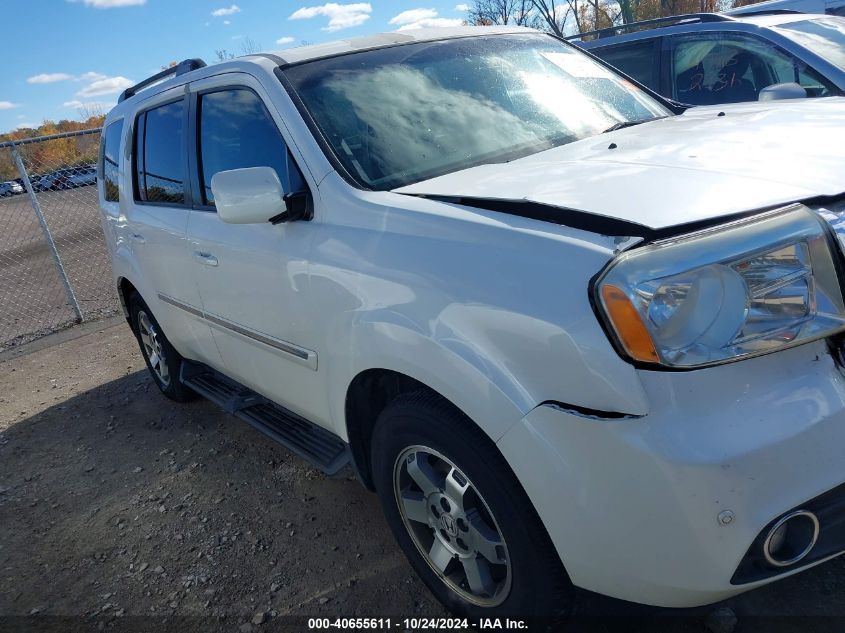 2012 Honda Pilot Touring VIN: 5FNYF4H92CB019683 Lot: 40655611