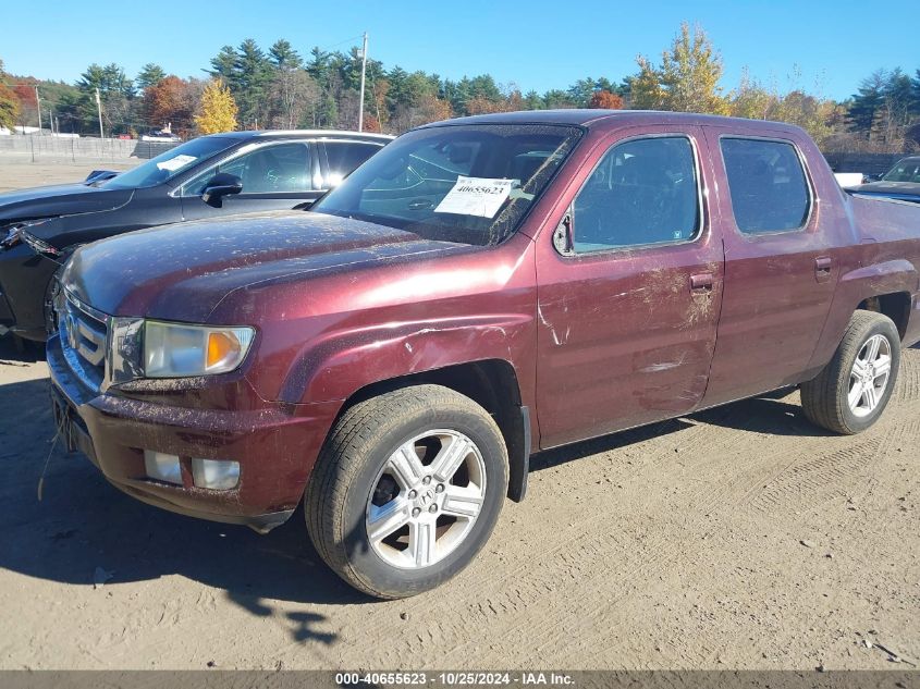 2009 Honda Ridgeline Rtl VIN: 5FPYK16539B109631 Lot: 40655623