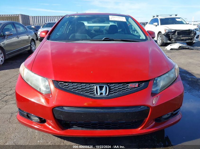 2012 Honda Civic Si VIN: 2HGFG4A58CH701619 Lot: 40655625