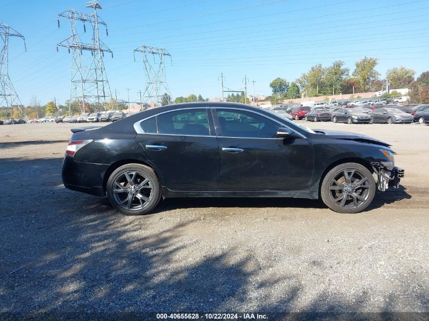 2014 Nissan Maxima 3.5 Sv VIN: 1N4AA5AP3EC496305 Lot: 40655628