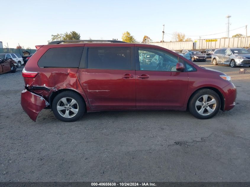 2016 Toyota Sienna Le VIN: 5TDKK3DC8GS728228 Lot: 40655638