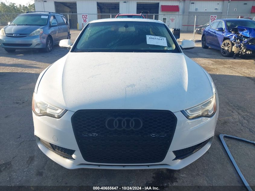 2015 Audi A5 Premium VIN: WAUCFAFR6FA019126 Lot: 40655647