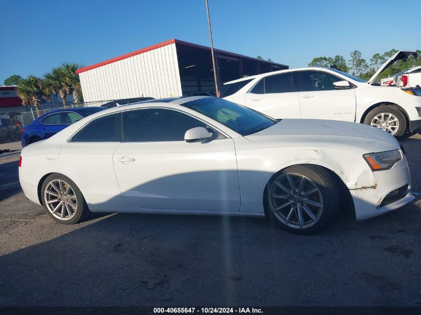 2015 Audi A5 Premium VIN: WAUCFAFR6FA019126 Lot: 40655647