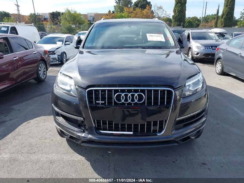 2015 Audi Q7 3.0T Premium VIN: WA1LGAFE1FD017760 Lot: 40655657