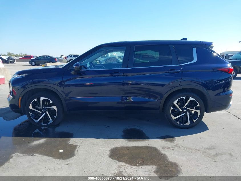 2022 Mitsubishi Outlander Black Edition 2Wd/Se 2.5 2Wd/Se Launch Edition 2Wd VIN: JA4J3UA87NZ012523 Lot: 40655673