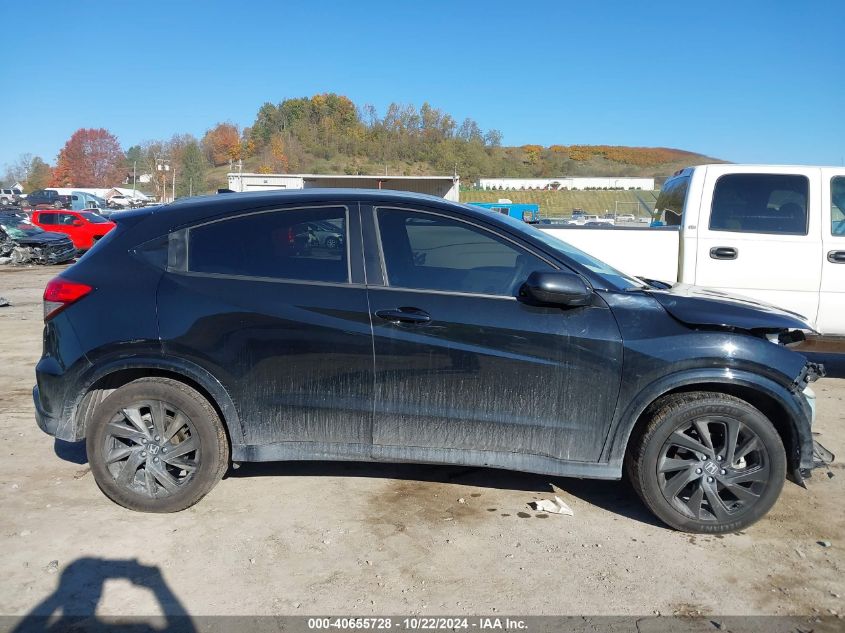 2022 Honda Hr-V Awd Sport VIN: 3CZRU6H16NM710613 Lot: 40655728