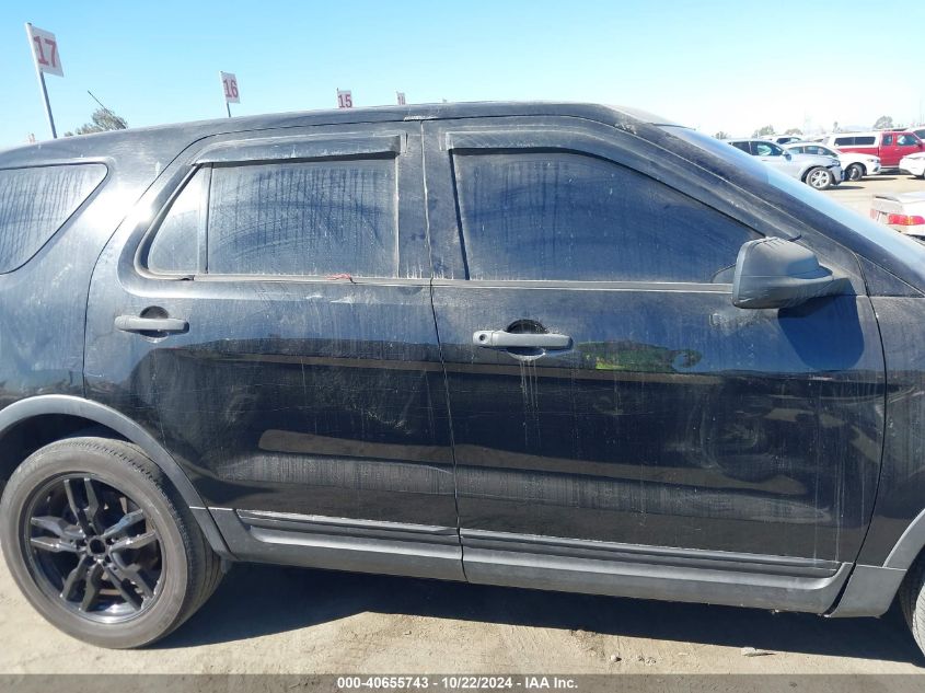 2015 Ford Utility Police Interceptor VIN: 1FM5K8AT2FGA88326 Lot: 40655743