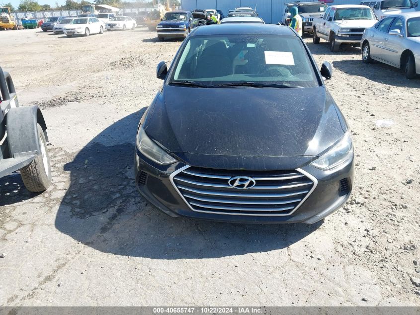 2017 Hyundai Elantra Se VIN: 5NPD84LF7HH121916 Lot: 40655747