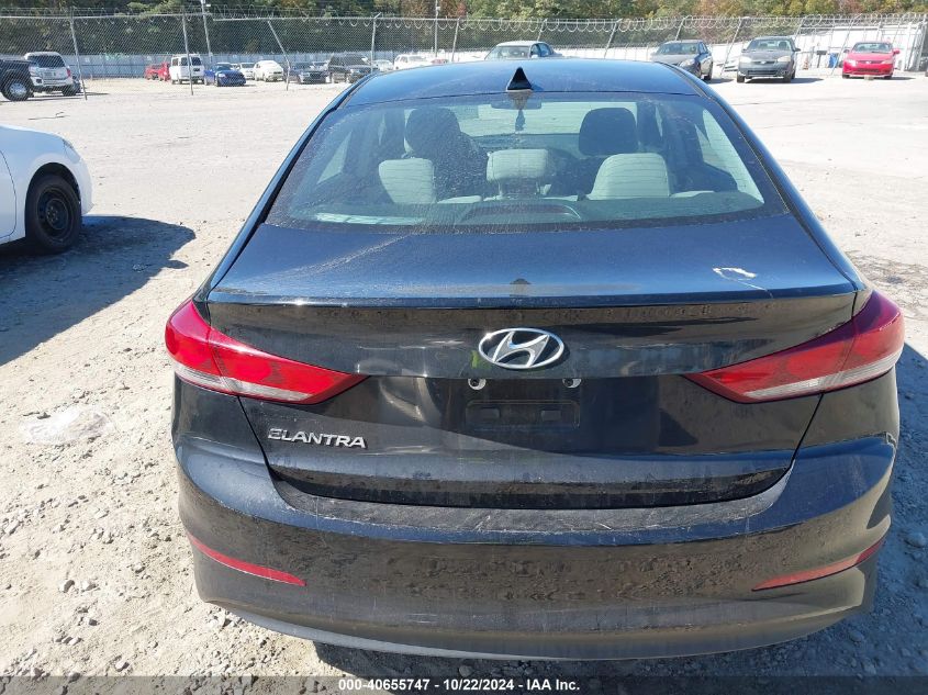 2017 Hyundai Elantra Se VIN: 5NPD84LF7HH121916 Lot: 40655747