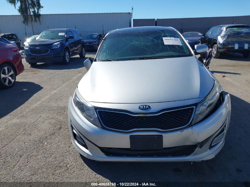 2015 Kia Optima Ex VIN: 5XXGN4A70FG405527 Lot: 40655768