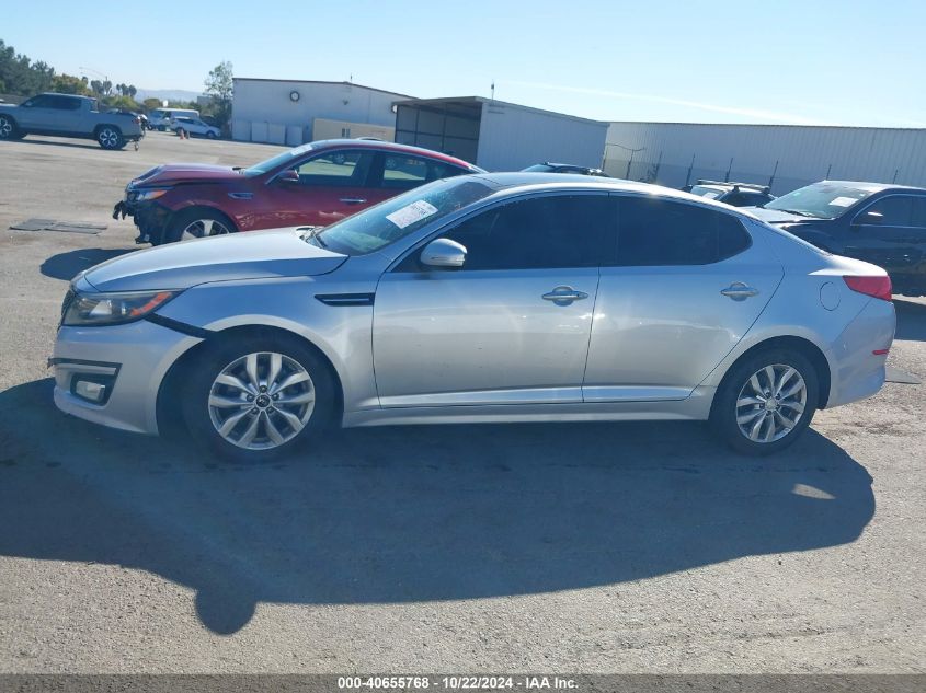 2015 Kia Optima Ex VIN: 5XXGN4A70FG405527 Lot: 40655768