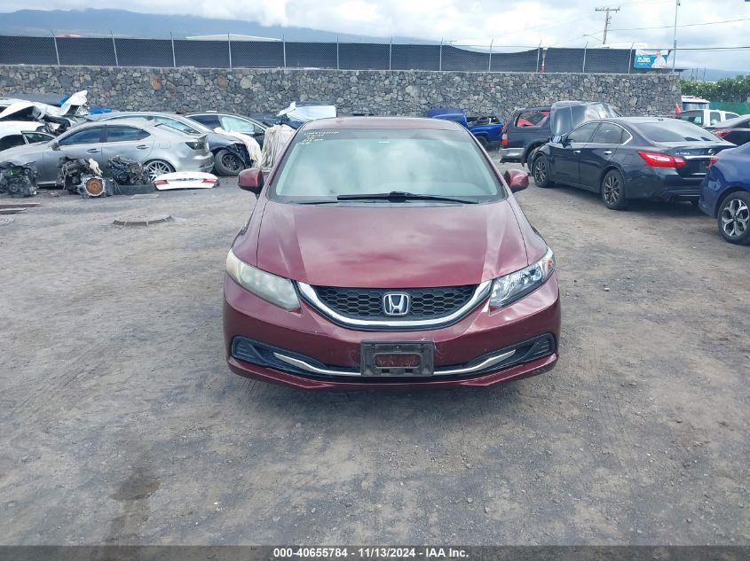 VIN 2HGFB2F57DH553413 2013 Honda Civic, LX no.12