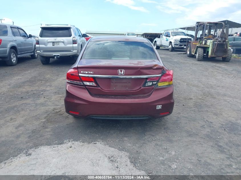 VIN 2HGFB2F57DH553413 2013 Honda Civic, LX no.16