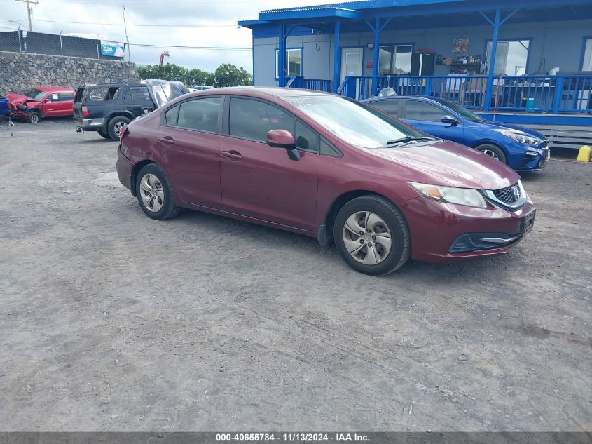 VIN 2HGFB2F57DH553413 2013 Honda Civic, LX no.1