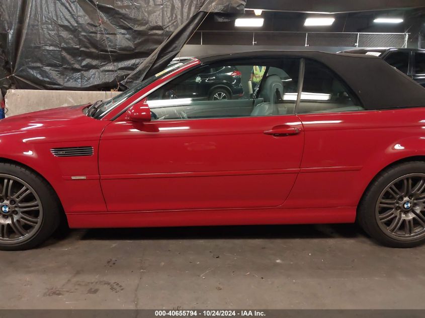 2002 BMW M3 VIN: WBSBR93462EX22542 Lot: 40655794