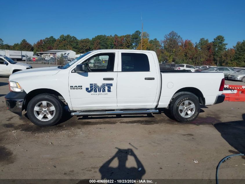 2018 Ram 1500 Tradesman 4X4 5'7 Box VIN: 1C6RR7KG1JS254815 Lot: 40655822