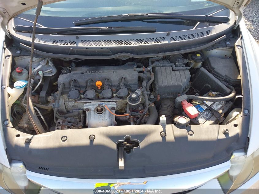 2010 Honda Civic Lx VIN: 2HGFA1F55AH304682 Lot: 40655823