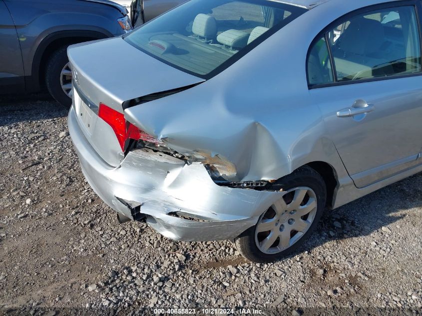 2010 Honda Civic Lx VIN: 2HGFA1F55AH304682 Lot: 40655823