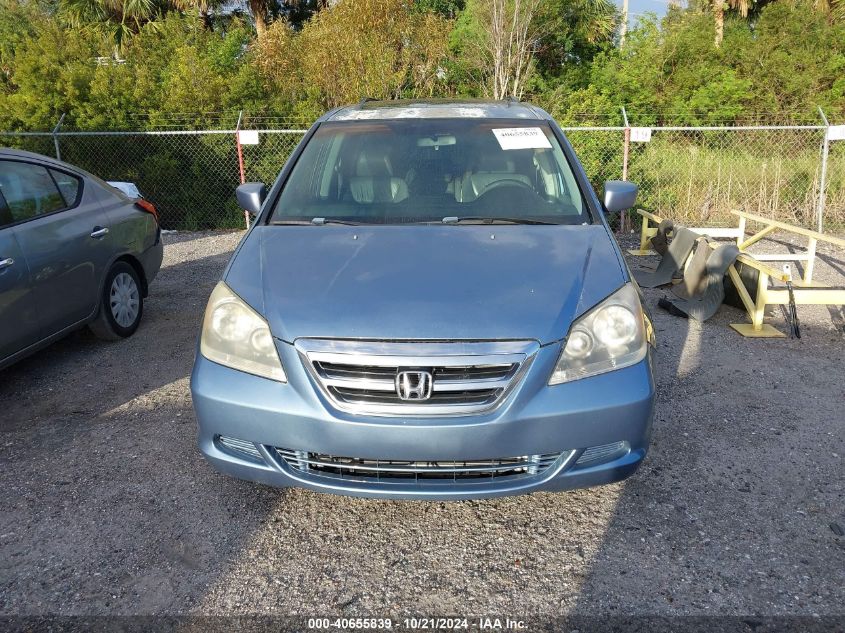 2006 Honda Odyssey Exl VIN: 5FNRL38696B112329 Lot: 40655839