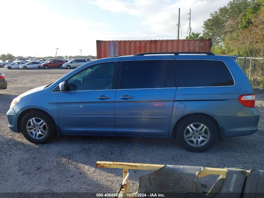 2006 Honda Odyssey Exl VIN: 5FNRL38696B112329 Lot: 40655839