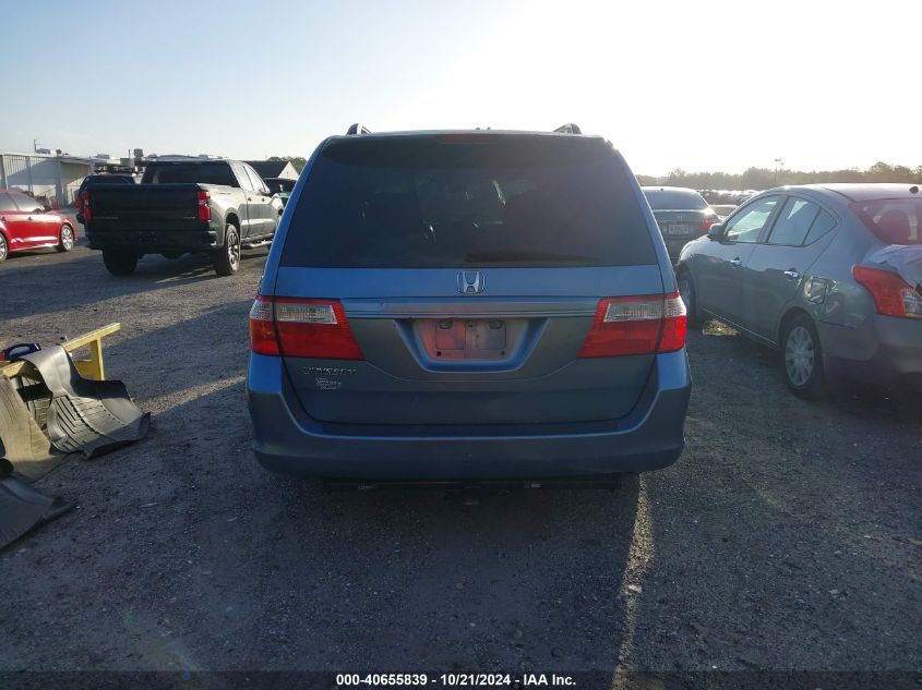 2006 Honda Odyssey Exl VIN: 5FNRL38696B112329 Lot: 40655839