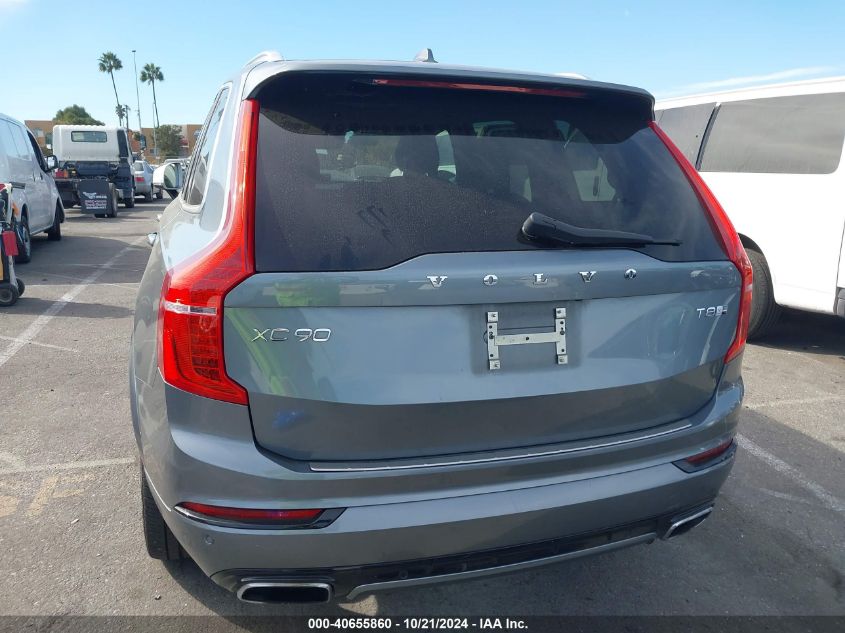 2018 Volvo Xc90 Hybrid T8 R-Design VIN: YV4BR0PM4J1390049 Lot: 40655860