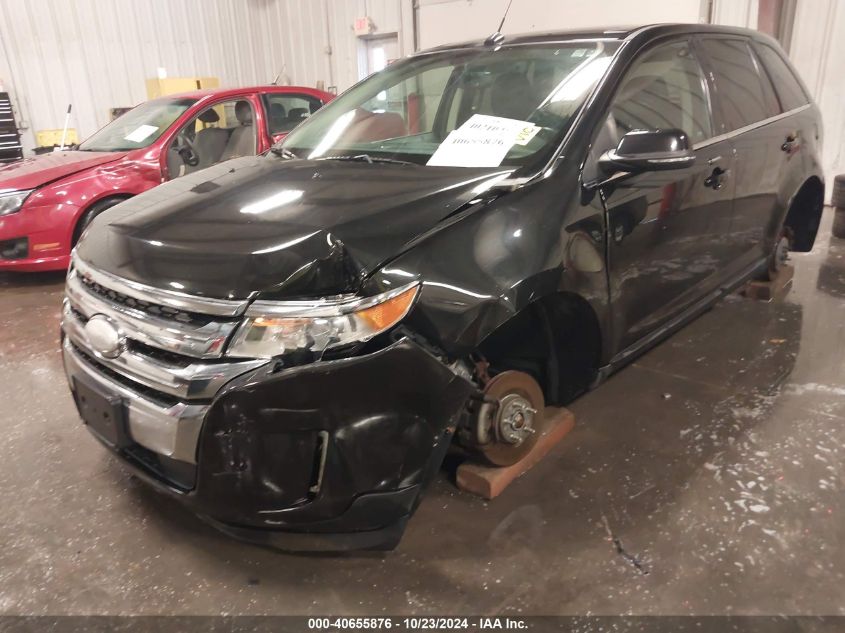 2013 Ford Edge Limited VIN: 2FMDK4KC3DBE25822 Lot: 40655876