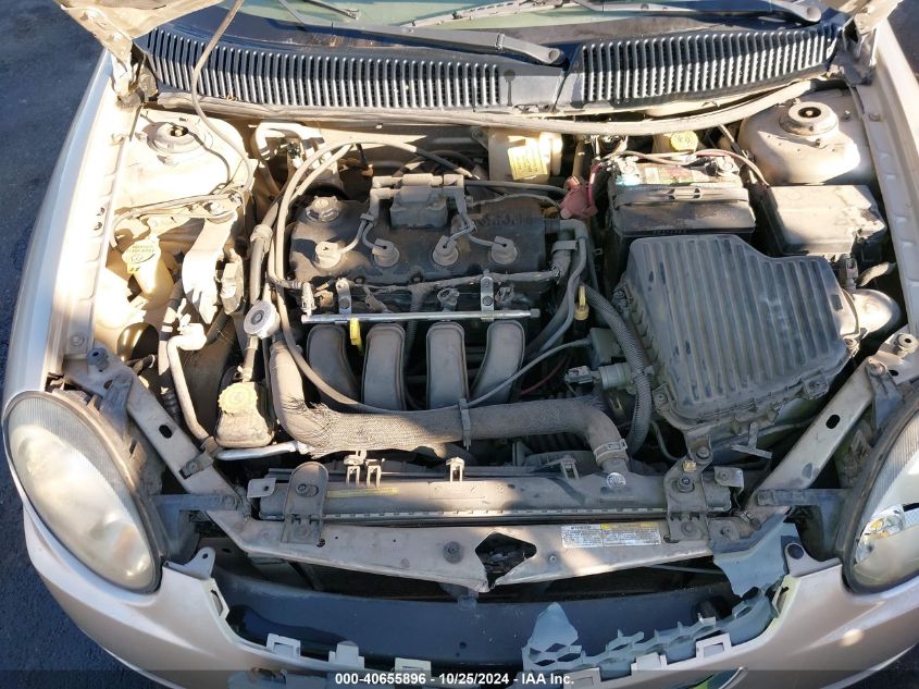 2003 Dodge Neon Se VIN: 1B3ES26C83D109981 Lot: 40655896