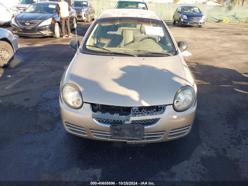 2003 Dodge Neon Se VIN: 1B3ES26C83D109981 Lot: 40655896