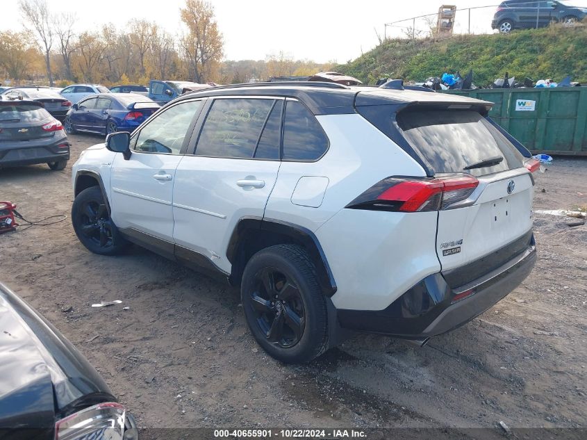 VIN 2T3E6RFV4MW004002 2021 Toyota RAV4, Hybrid Xse no.3