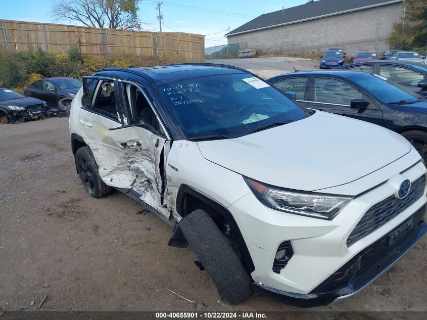 VIN 2T3E6RFV4MW004002 2021 Toyota RAV4, Hybrid Xse no.6