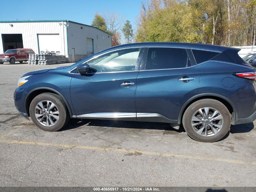 2016 Nissan Murano Platinum/S/Sl/Sv VIN: 5N1AZ2MH6GN117905 Lot: 40655917