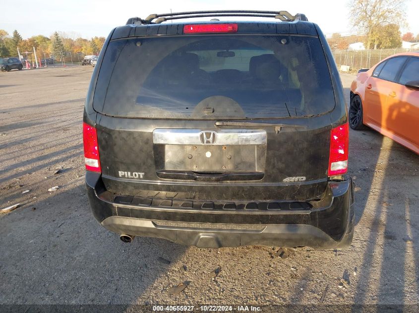 2013 Honda Pilot Ex-L VIN: 5FNYF4H57DB011321 Lot: 40655927