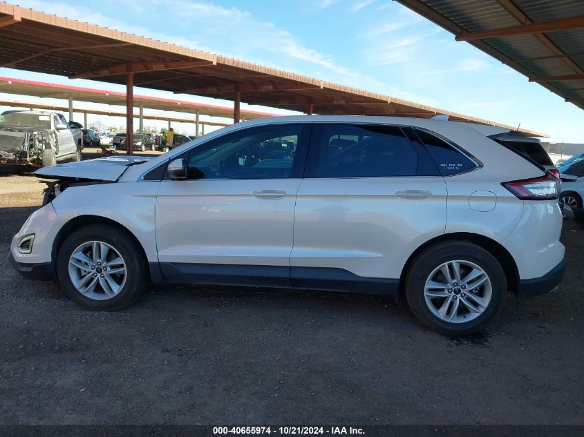 2017 Ford Edge Sel VIN: 2FMPK3J87HBC65521 Lot: 40655974