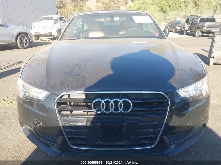 2014 Audi A5 2.0T Premium VIN: WAULFAFH9EN011729 Lot: 40655979