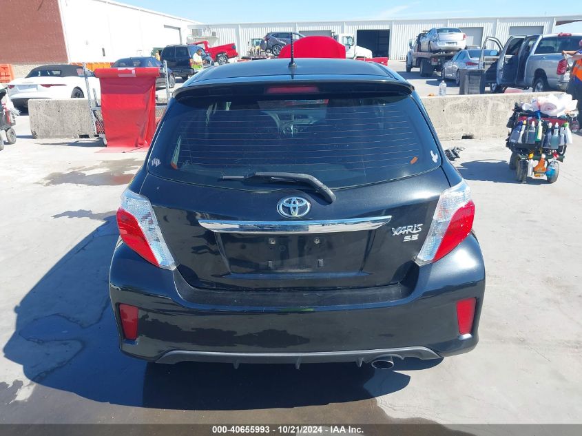 2013 Toyota Yaris Se VIN: JTDKTUD36DD564908 Lot: 40655993