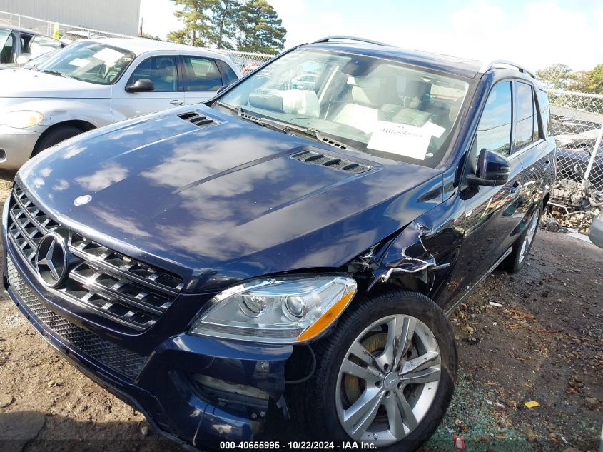 2012 Mercedes-Benz Ml 350 4Matic VIN: 4JGDA5HB8CA040225 Lot: 40655995