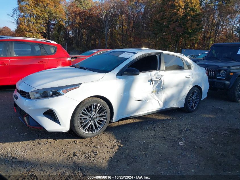 2022 Kia Forte Gt Line VIN: 3KPF54AD2NE500938 Lot: 40656016