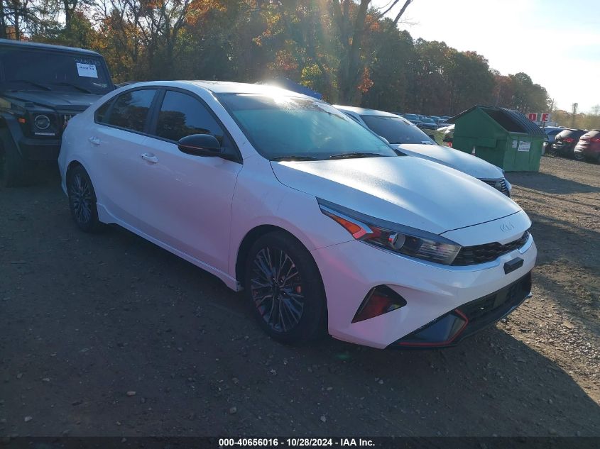 2022 Kia Forte Gt Line VIN: 3KPF54AD2NE500938 Lot: 40656016